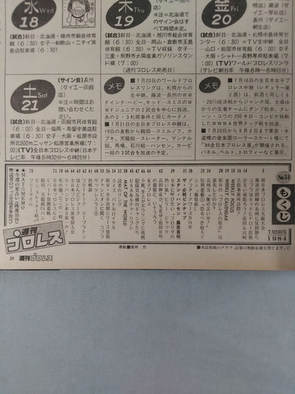 Weekly Pro Wrestling 51