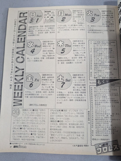 Weekly Pro Wrestling 192