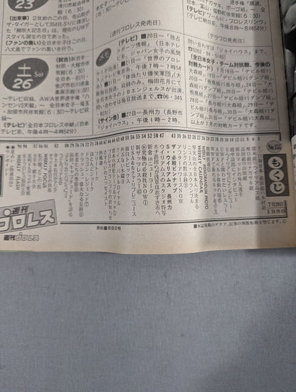 週刊プロレス155