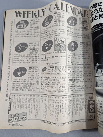 週刊プロレス152