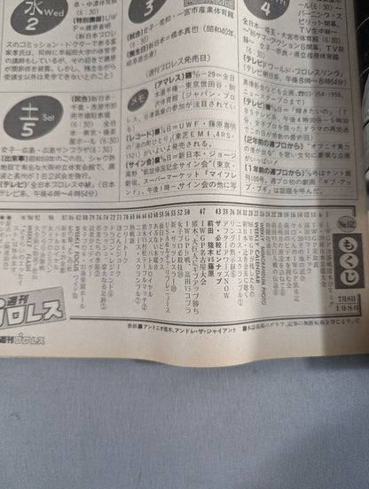 週刊プロレス152