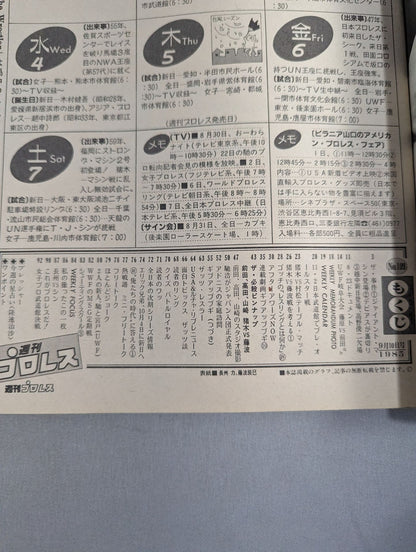 週刊プロレス109