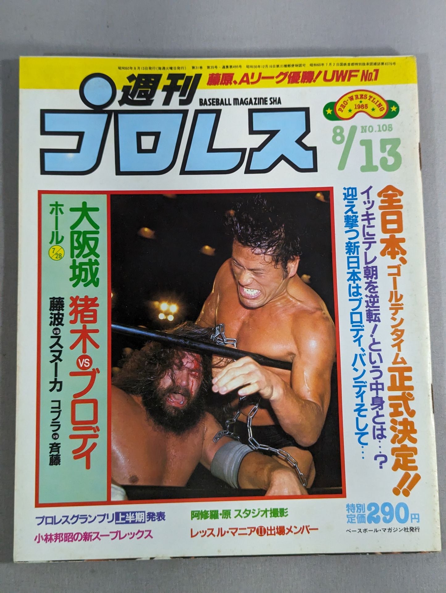 Weekly Pro Wrestling 105