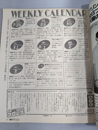 週刊プロレス104