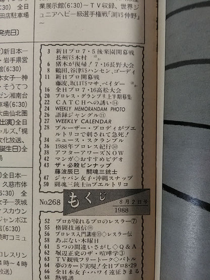 週刊プロレス268