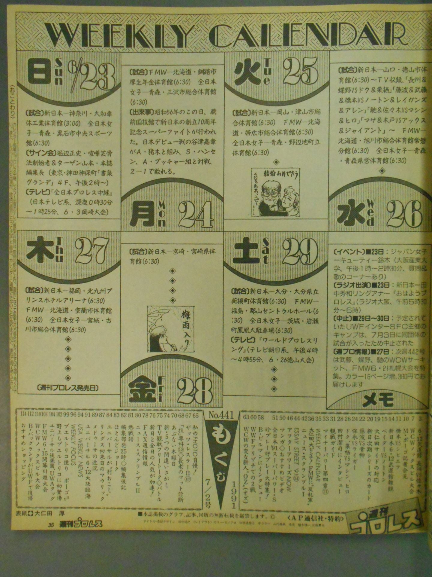 Weekly Pro Wrestling 441