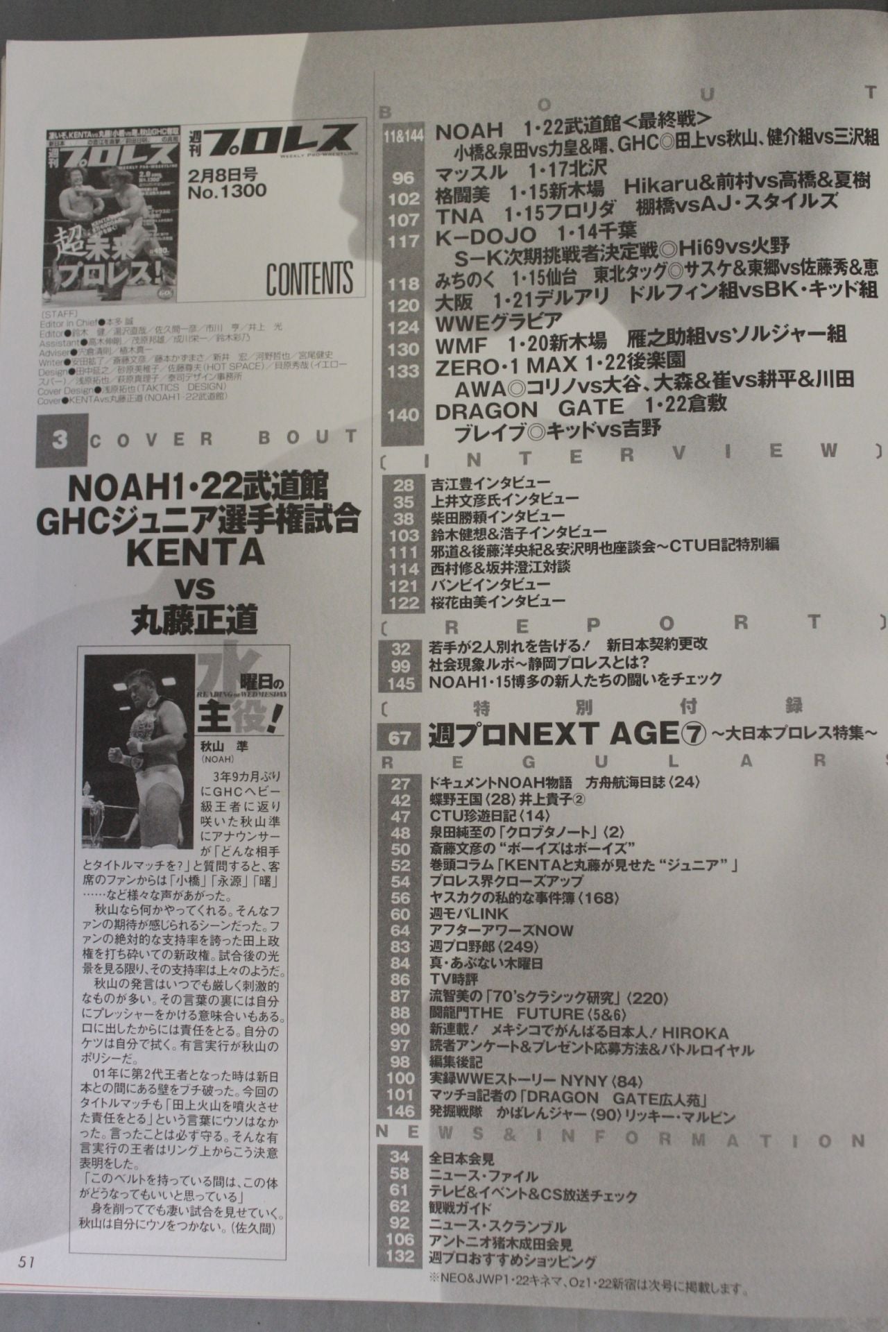 Weekly Pro Wrestling 1300