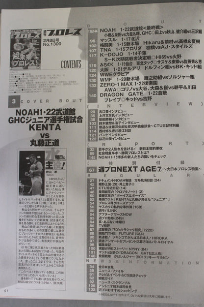 Weekly Pro Wrestling 1300
