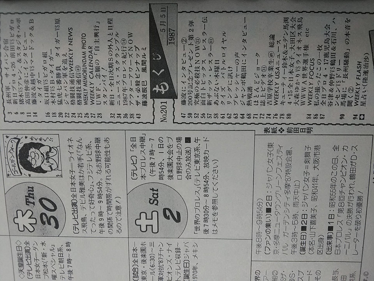 Weekly Pro Wrestling  201