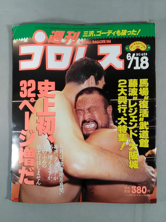 週刊プロレス439