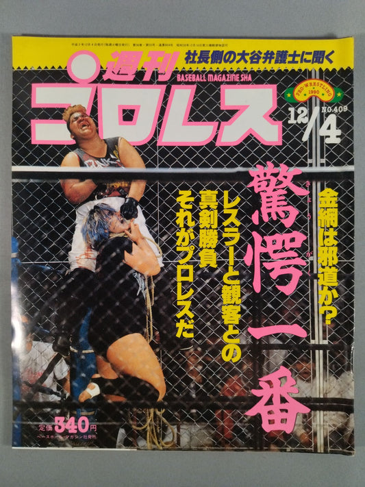 週刊プロレス409
