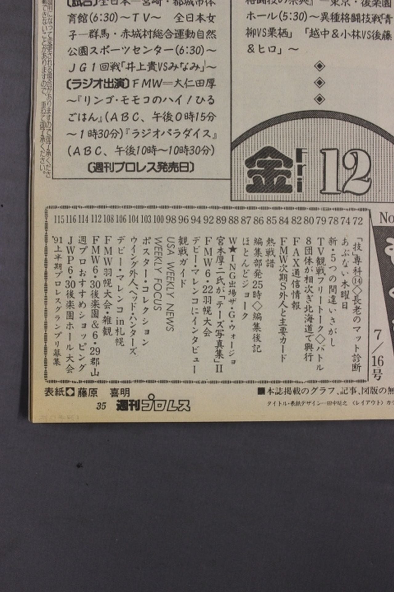 Weekly Pro Wrestling 443