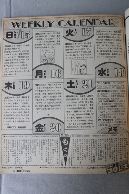 Weekly Pro Wrestling 388