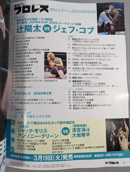 Weekly Pro Wrestling 2292