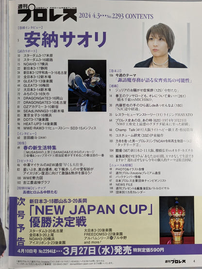 Weekly Pro Wrestling 2293