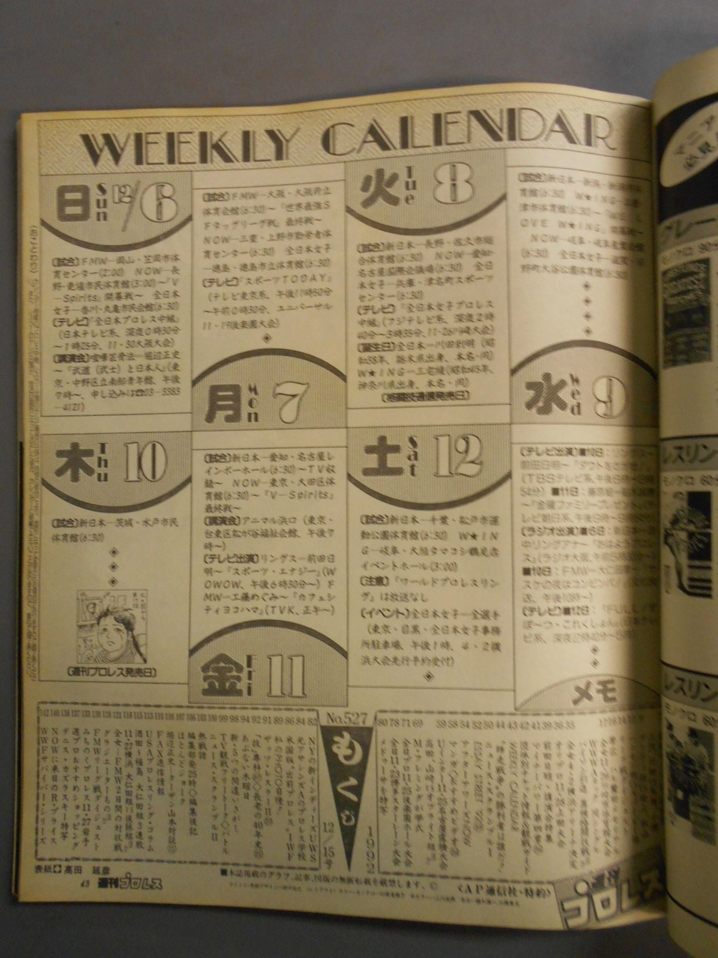 Weekly Pro Wrestling 527