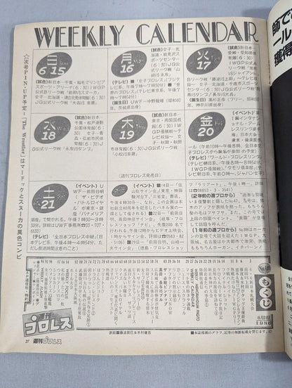 週刊プロレス149