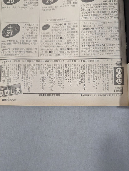 週刊プロレス149