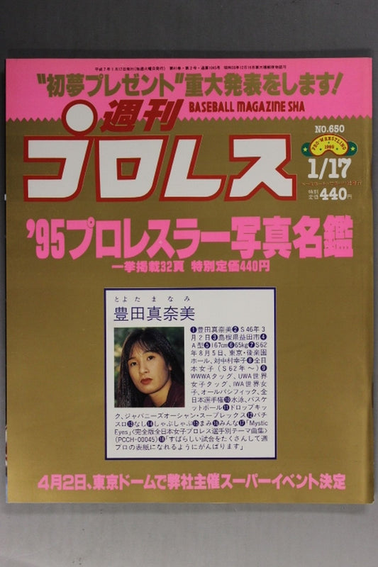 Weekly Pro Wrestling  650