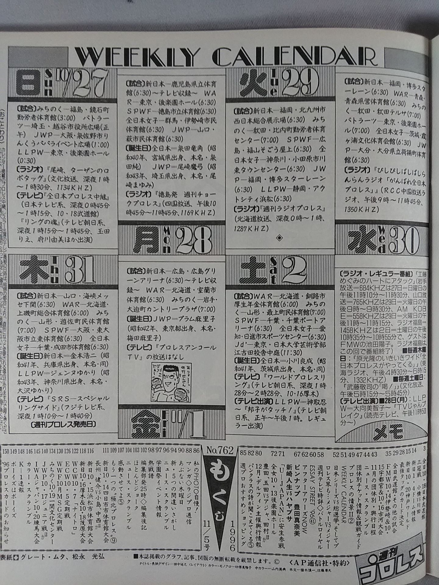762 Weekly Pro Wrestling 