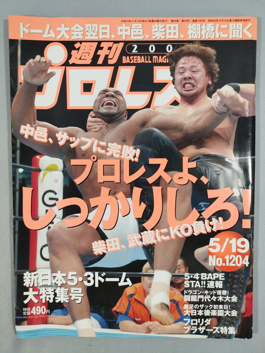 Weekly Pro Wrestling 1204