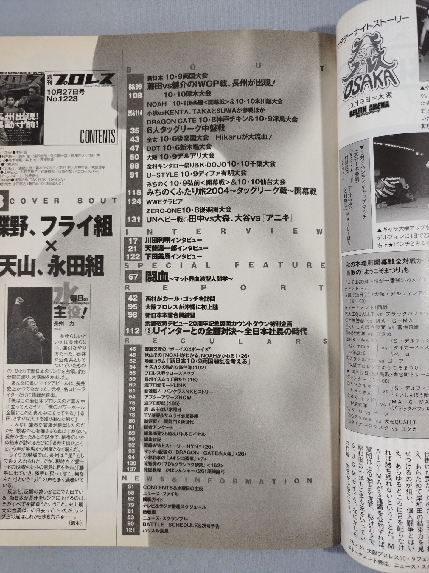 週刊プロレス1228