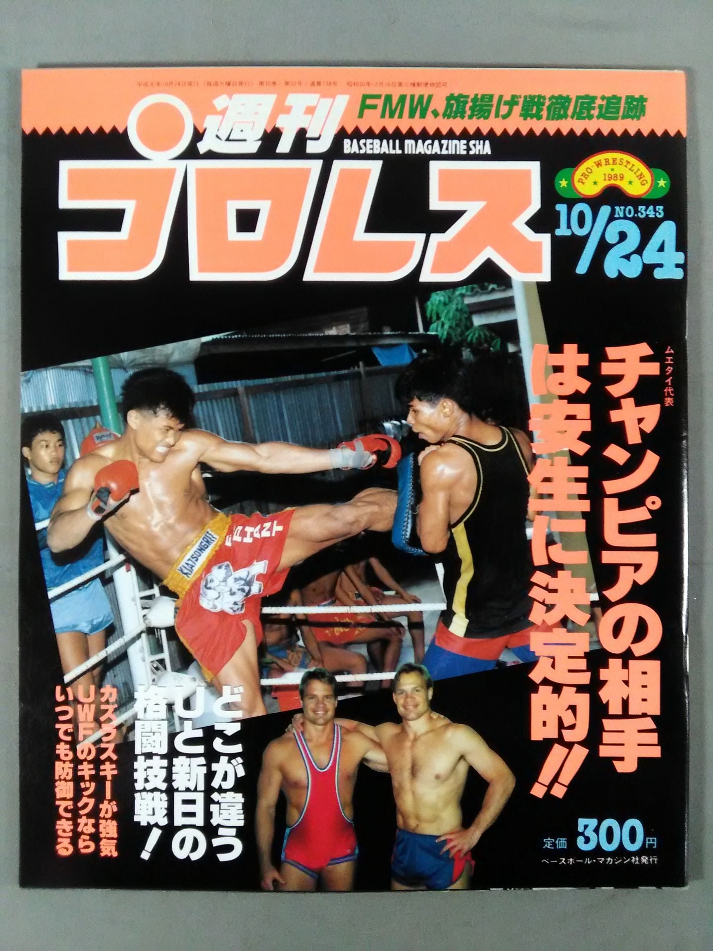 週刊プロレス343