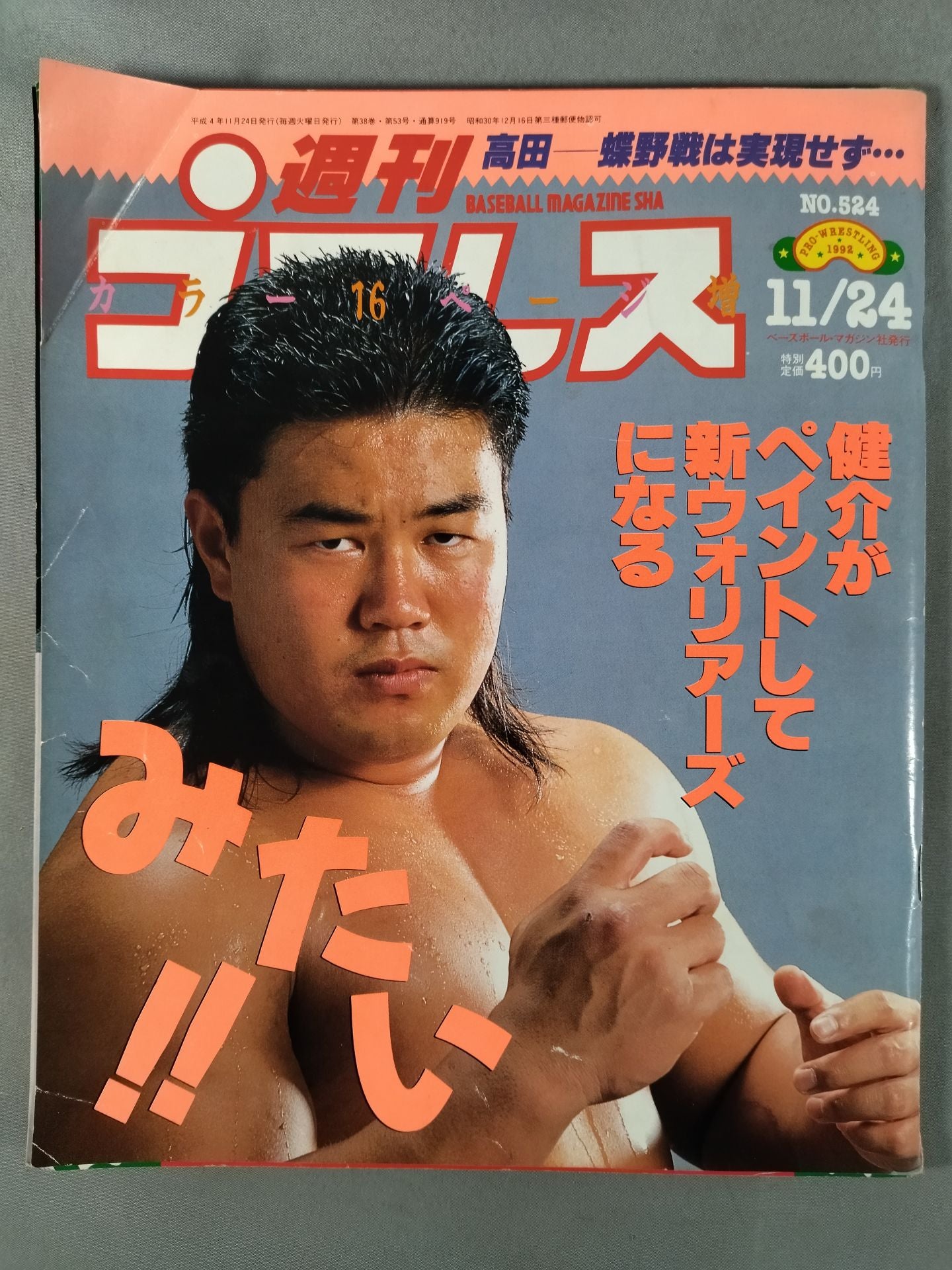 週刊プロレス524