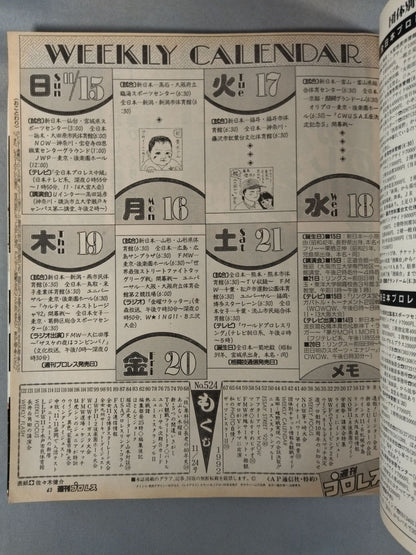 週刊プロレス524