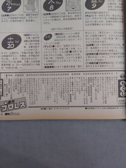 週刊プロレス143
