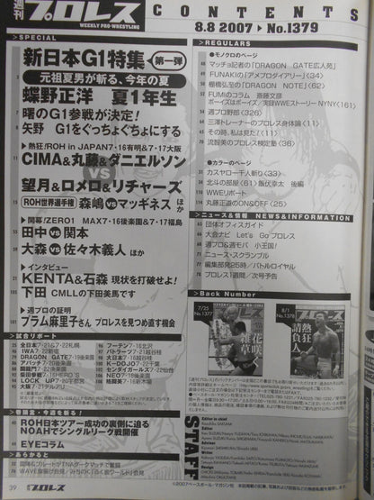 Weekly Pro Wrestling 1379
