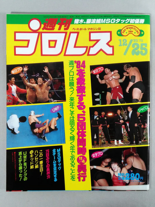 Weekly Pro Wrestling 73