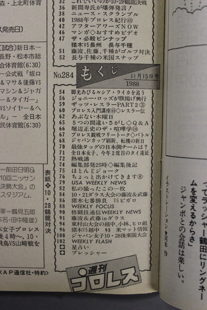 Weekly Pro Wrestling 284
