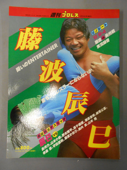 Weekly Pro Wrestling  Special Issue 424 " Tatsumi Fujinami  Fighting ENTERTAINER"