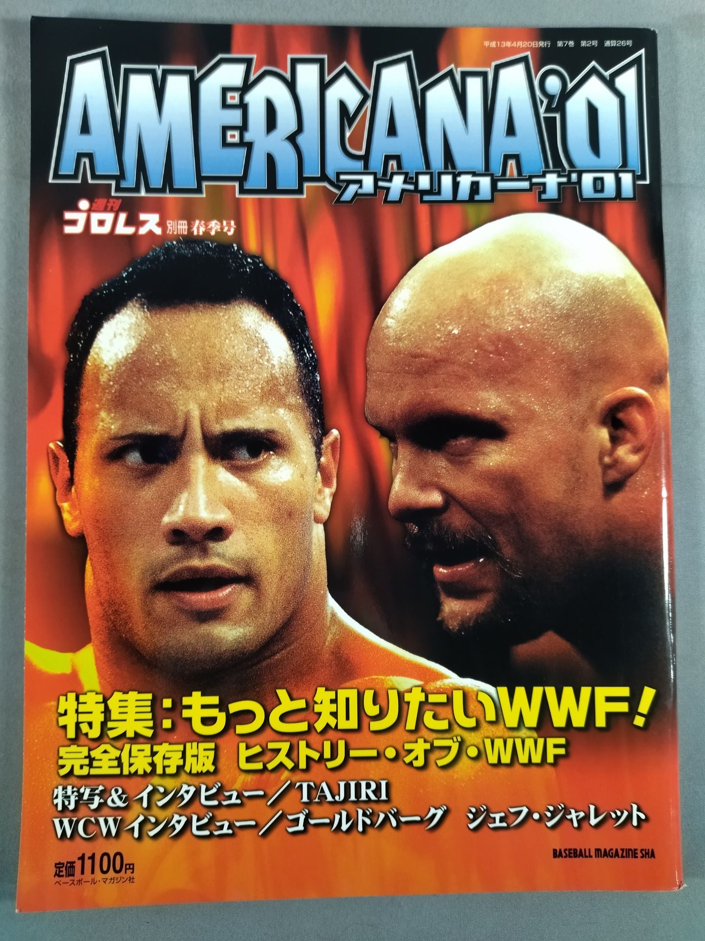 Weekly Pro Wrestling  Appendix 26 "Americana '01"