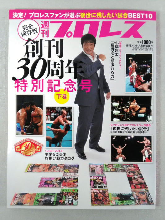 週刊プロレス別冊105 完全保存版 創刊30周年特別記念号【下巻】