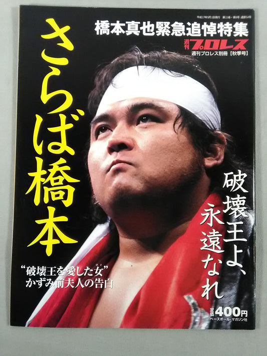 Weekly Pro Wrestling  Appendix 64 "Farewell Hashimoto, King of DestructionBe eternal."