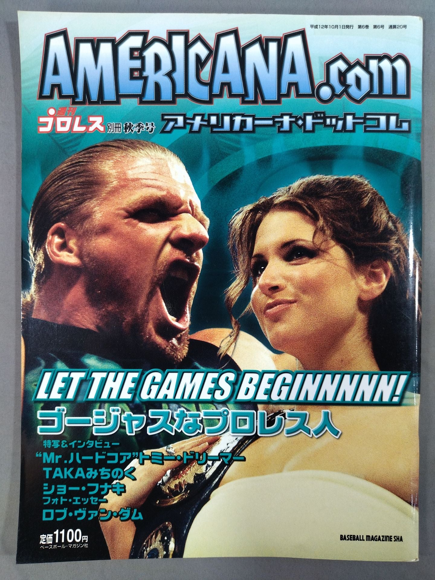 Weekly Pro Wrestling  Appendix 20 "Americana dot com"