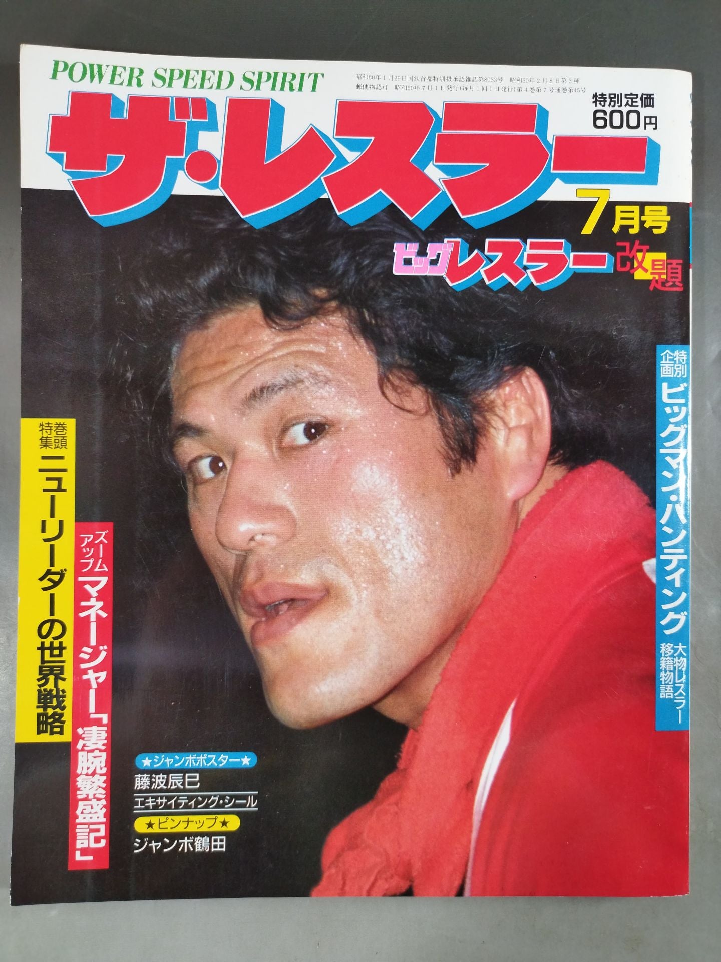 月刊ザ・レスラー 1985年7月号