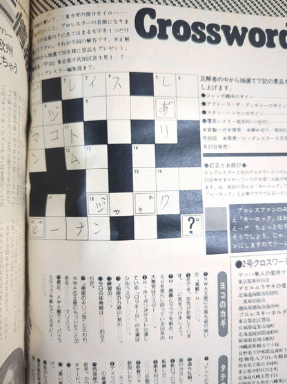 月刊ビッグレスラー 1982年04月号