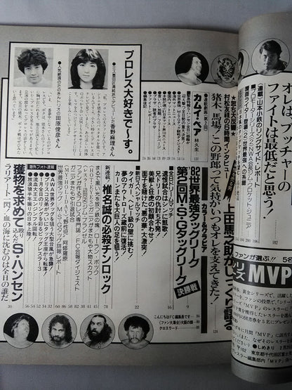 月刊ビッグレスラー 1982年2月号
