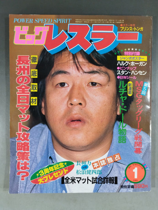 月刊ビッグレスラー 1985年01月号