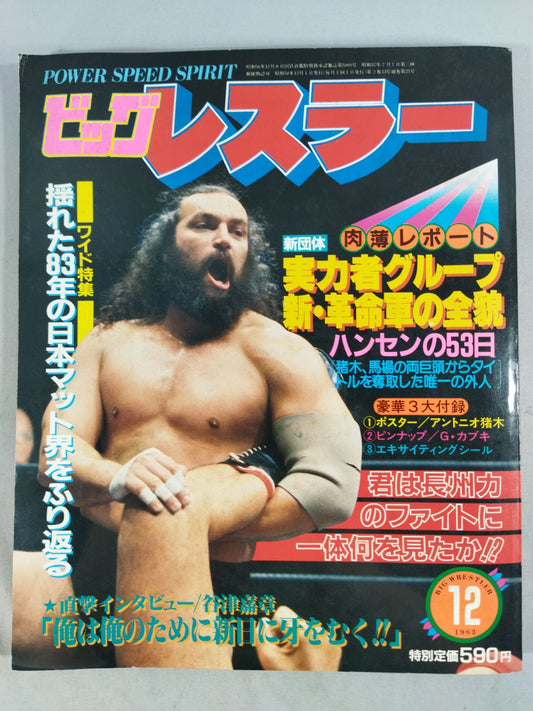 月刊ビッグレスラー 1983年12月号