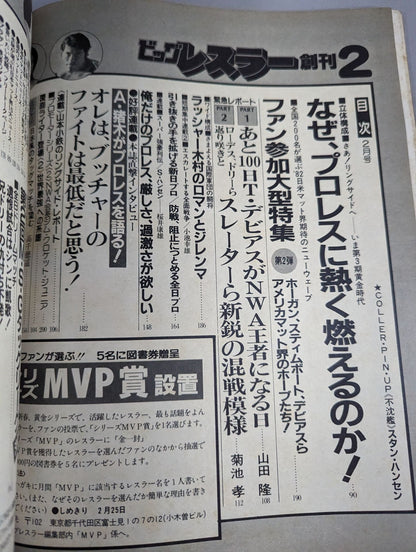 月刊ビッグレスラー 1982年2月号