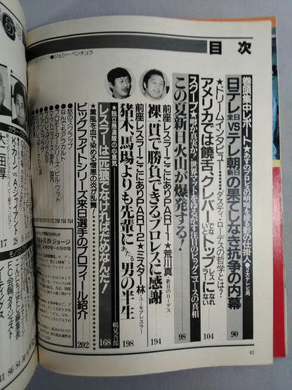 月刊ビッグレスラー 1982年6月号