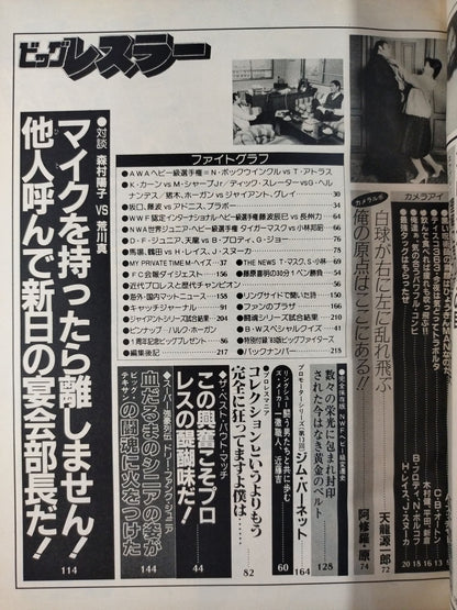 月刊ビッグレスラー 1983年1月号