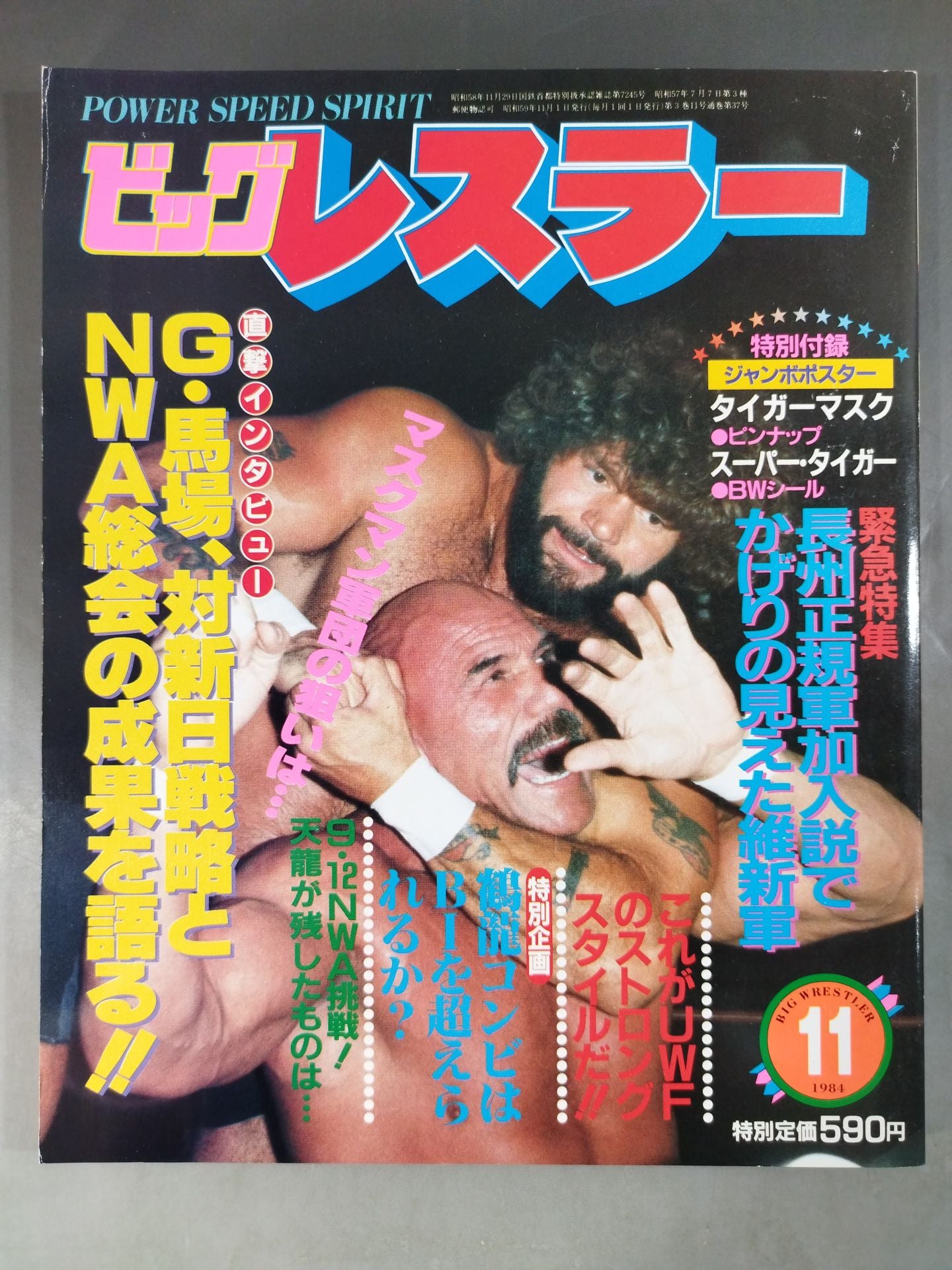 月刊ビッグレスラー 1984年11月号