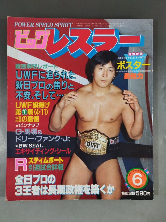 月刊ビッグレスラー 1984年6月号