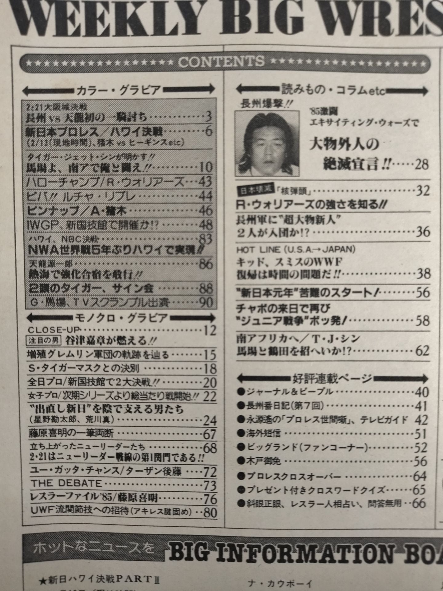 Weekly Big Wrestler 25