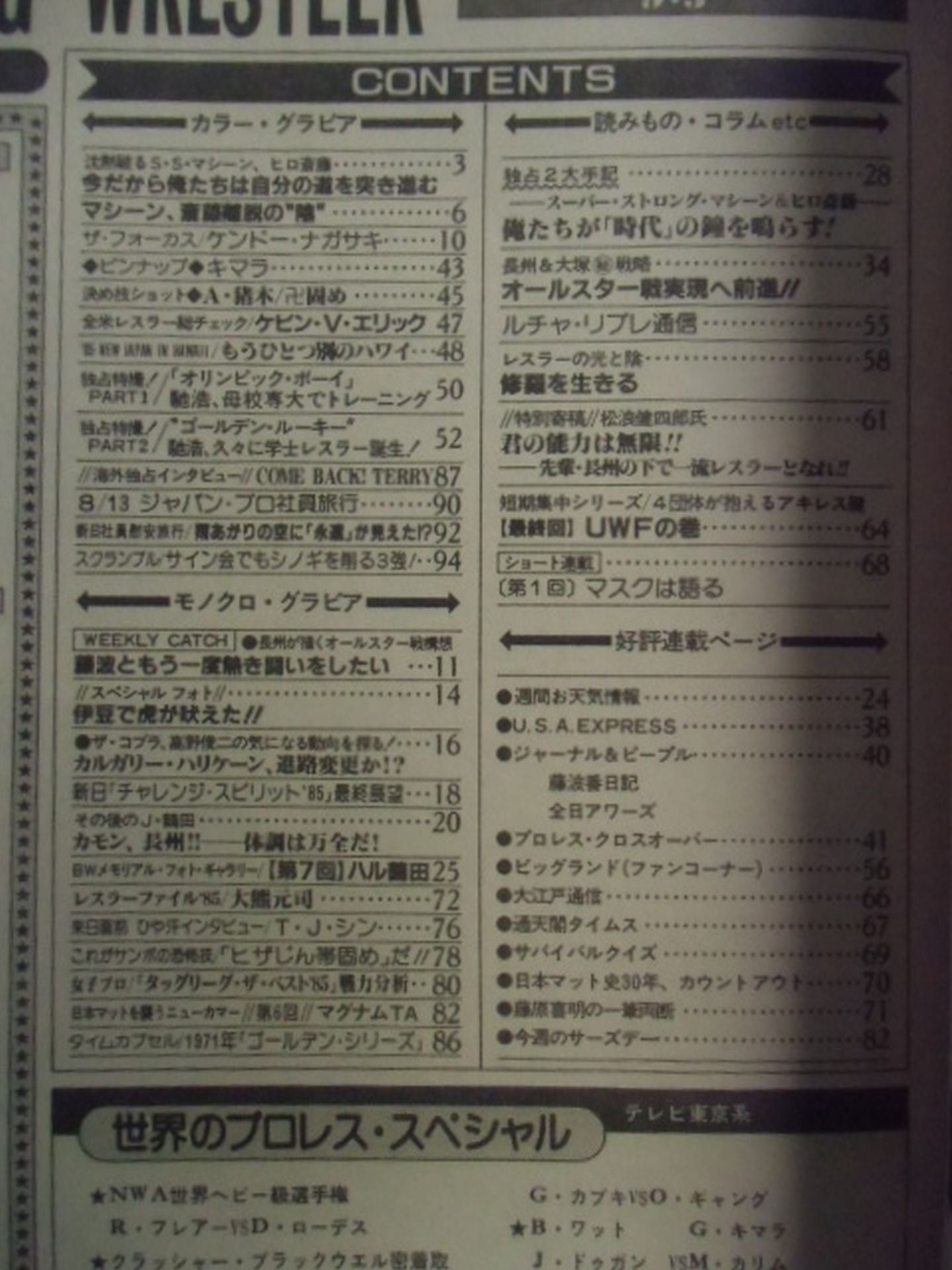 週刊ビッグレスラー51